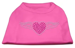 Aviator Rhinestone Shirt Bright Pink XS (8)