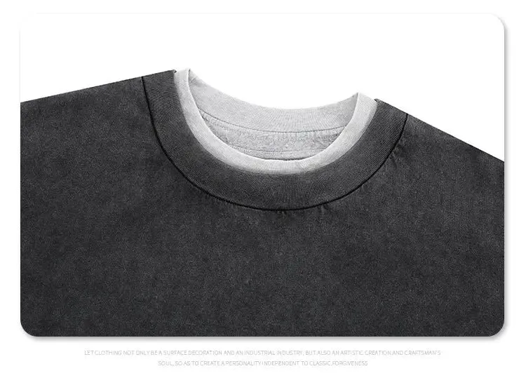 Distressed Retro Patchwork T-Shirt