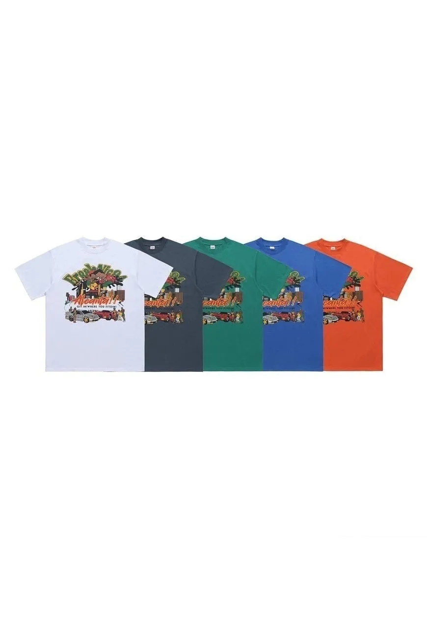 Freaknik 1994 t-shirt Atlanta city tee retro poster top grey