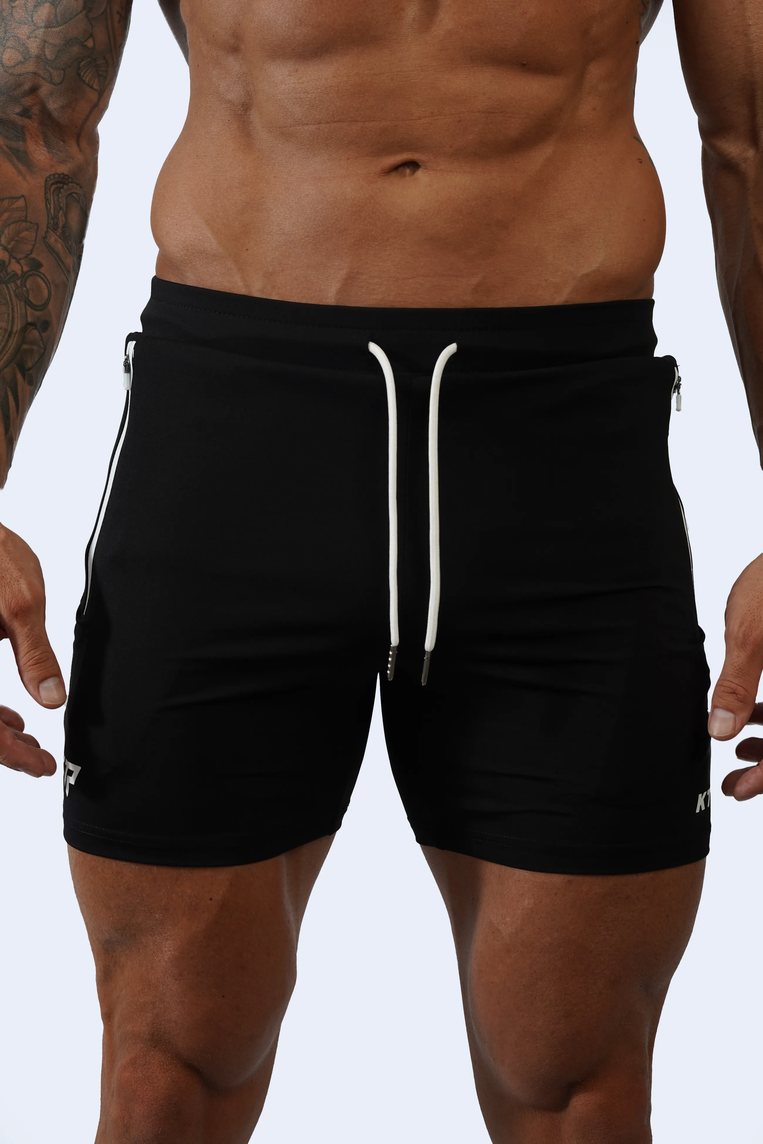 HYBRID SHORTS - BLACK
