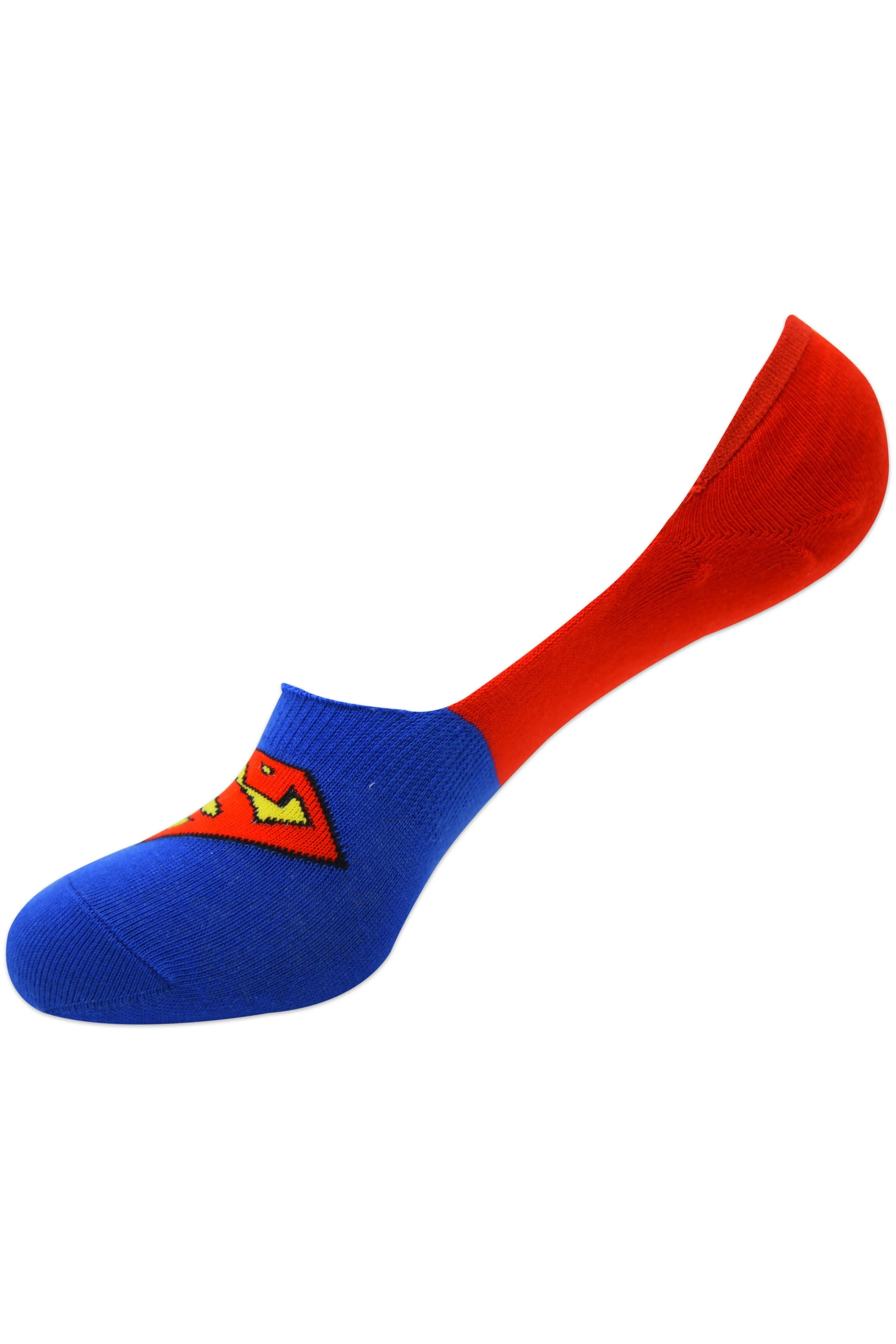 Justice League By Balenzia Loafer Socks For Men (Pack Of 3 Pairs/1U)