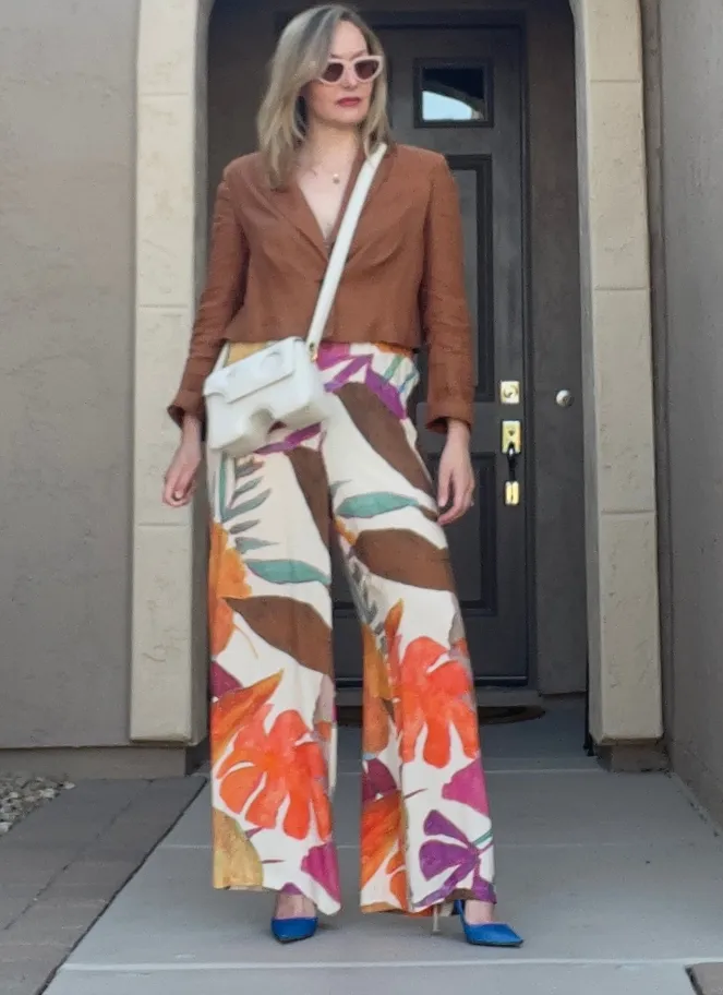 Maria Bellentani floral pants